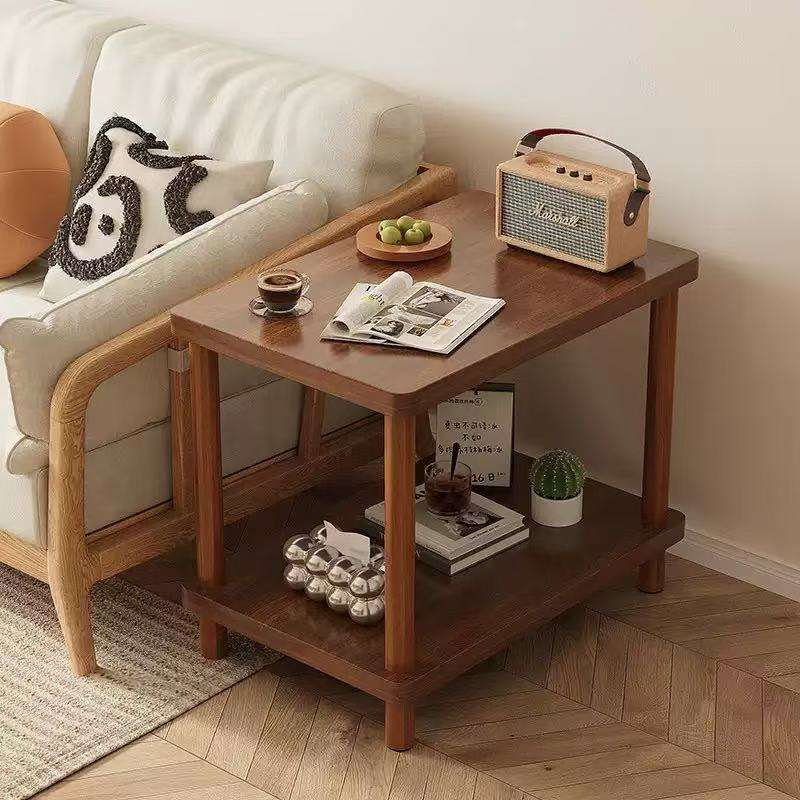 Modern Simple Bedside Table, Small Bedroom or Rental Room Dining Side Table, Narrow Storage Cabinet