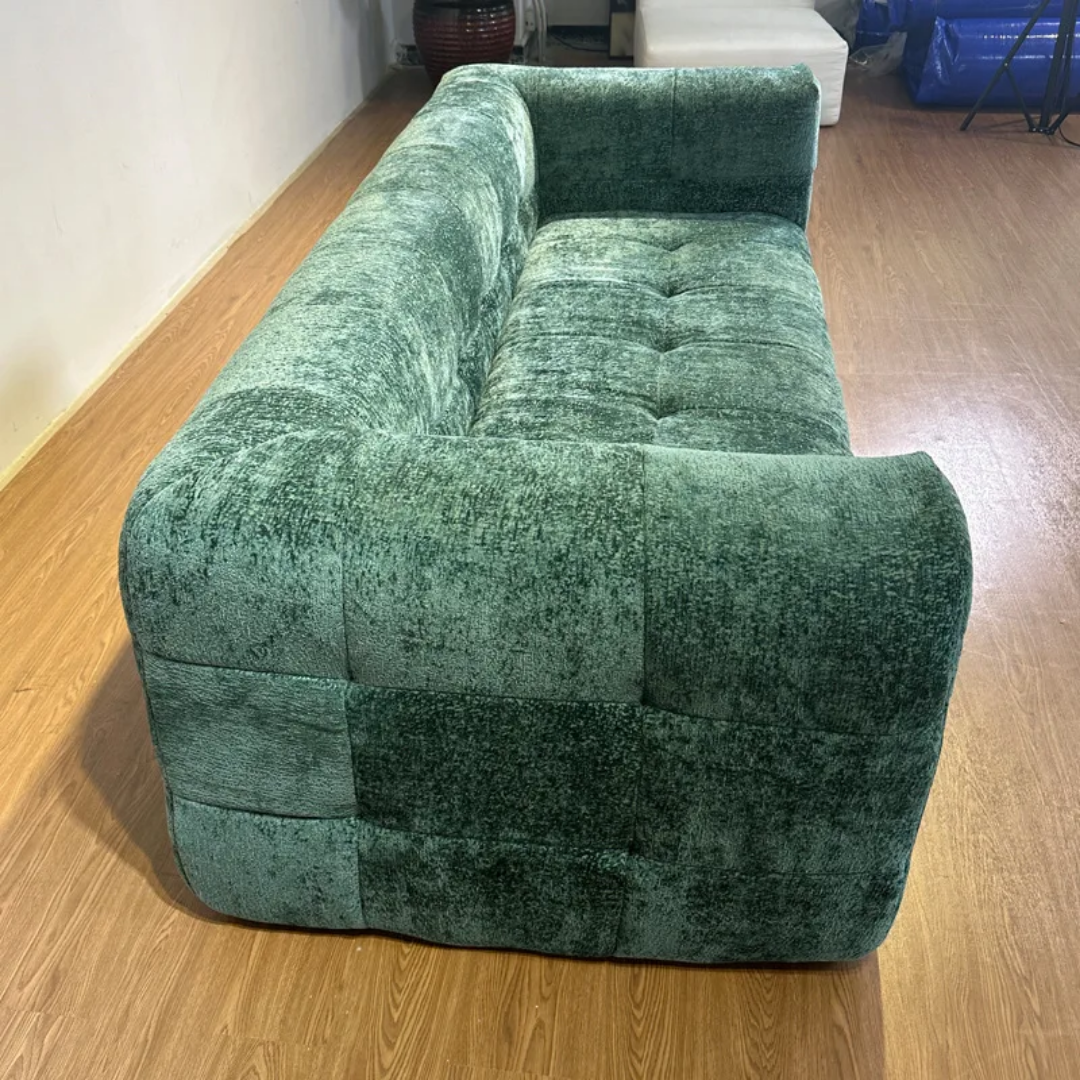 50D high density special compressible sofa, soft cushioning & fabric, highly durable and affordable.