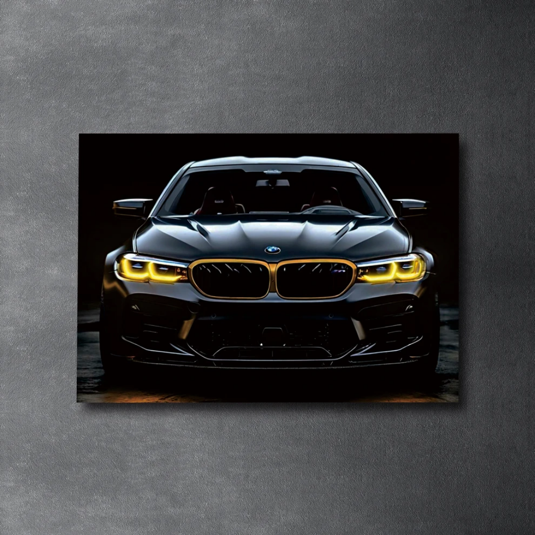 Monochrome LED Motorsport wall decor series