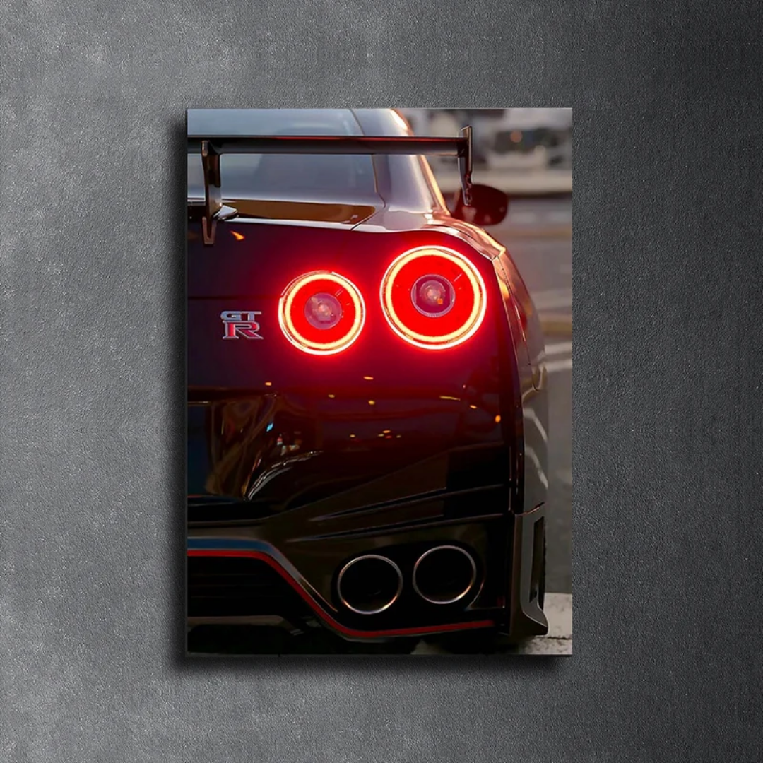 Monochrome LED Motorsport wall decor series