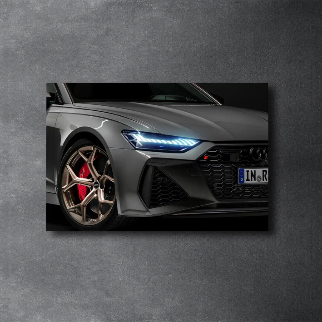 Monochrome LED Motorsport wall decor series