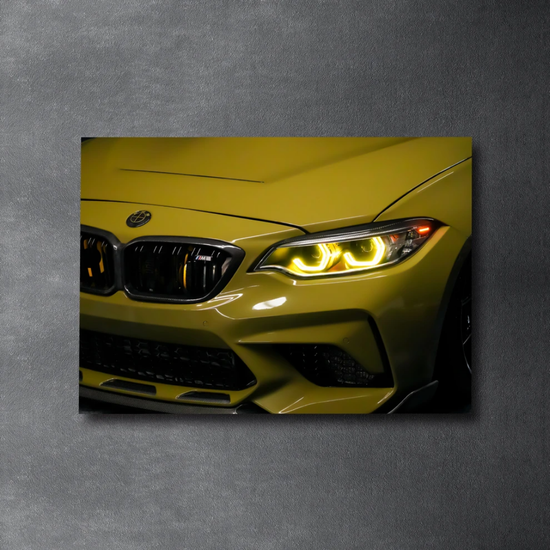 Monochrome LED Motorsport wall decor series