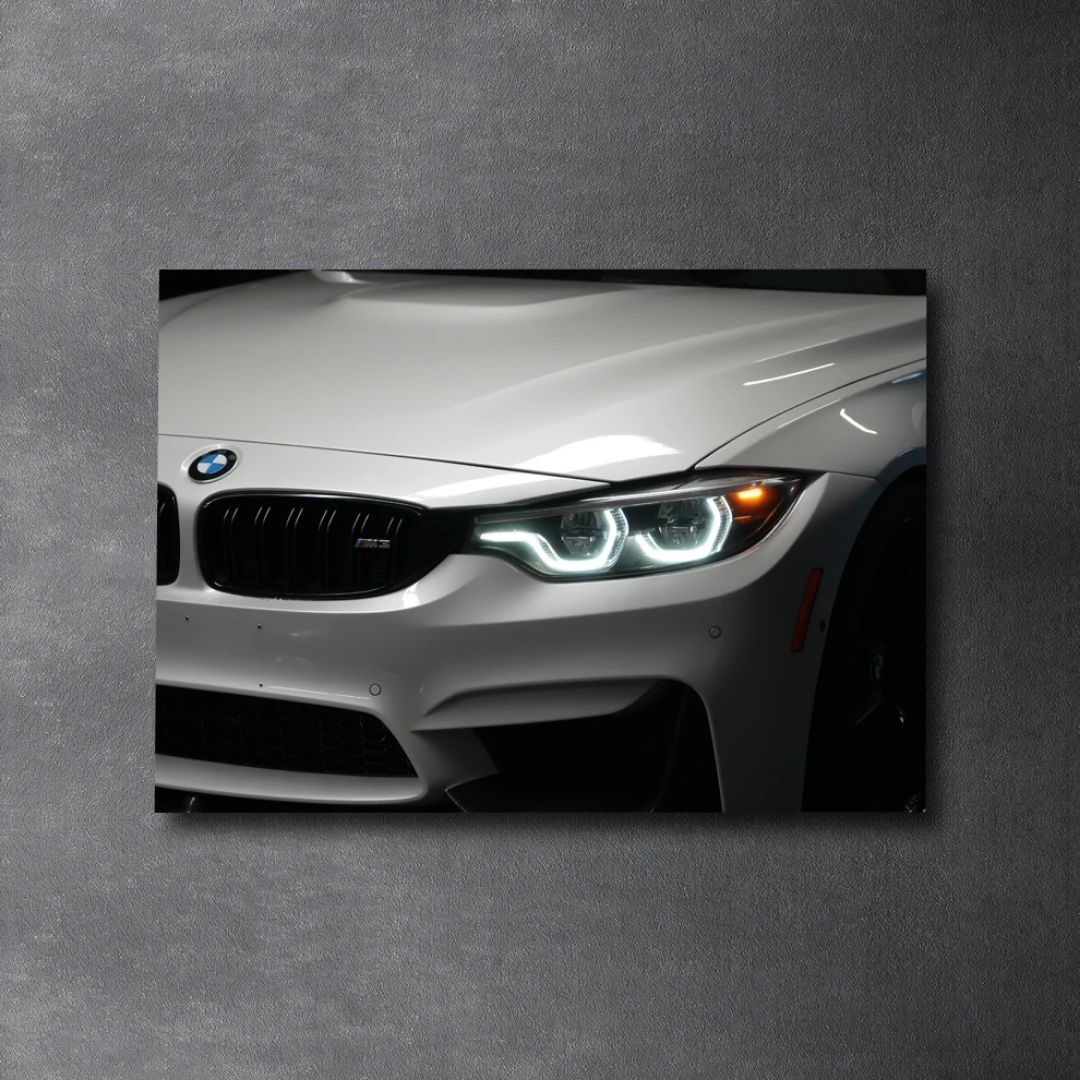 Monochrome LED Motorsport wall decor series