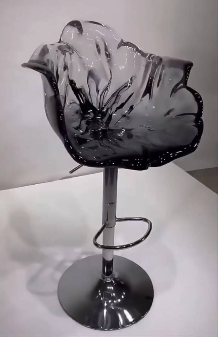 Italian Resin Chair luxury lounge & Bar stool