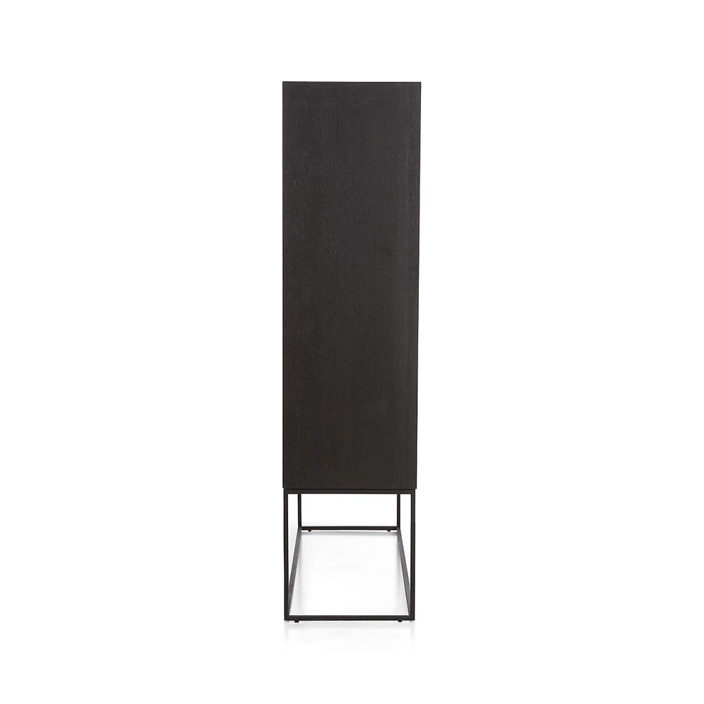 Bar cabinet made from solid wood big size cabinet to accommodate all your stuff
