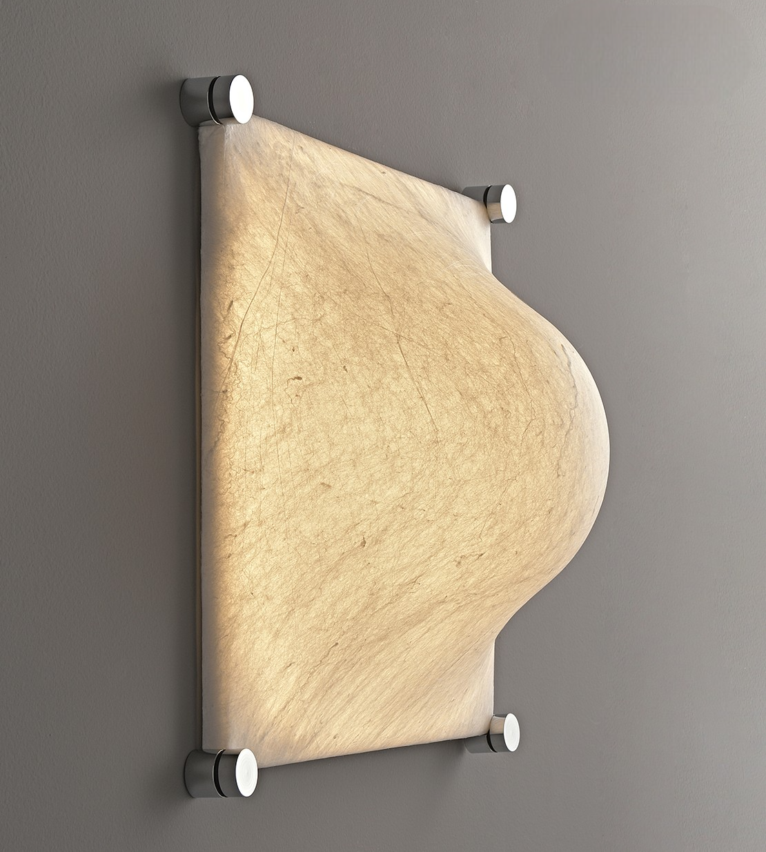 Modern Silk Wall Lamp, Artistic Square Atmosphere Wall Sconce with Real Mulberry Silk Shade, Luxury Living Room, Bedroom, Study Accent Lighting