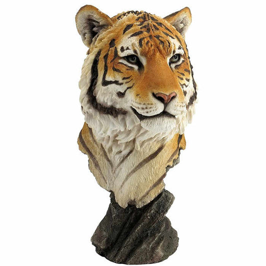 Creative Tiger Head Sculpture – Modern Animal Figurine for Home Décor, Office Desk, and Gift, Collectible Art