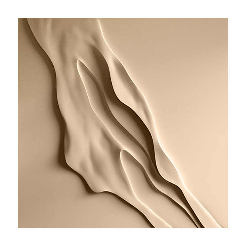 Abstract 3D Sandstone Relief Wall Art, Entryway & Living Room Modern Embossed Handmade Decor