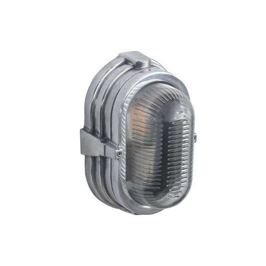 Industrial Retro Cast Aluminum Outdoor Wall/Ceiling Lamp, Vintage Bar Waterproof LED Fixture for Courtyard & Patio