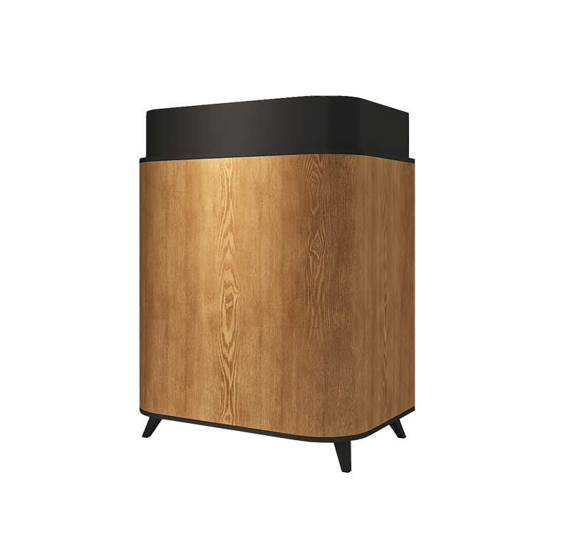 Modern Style Small Reception Counter, Boutique Cashier & Concierge Desk for Restaurant, Store, or Mall