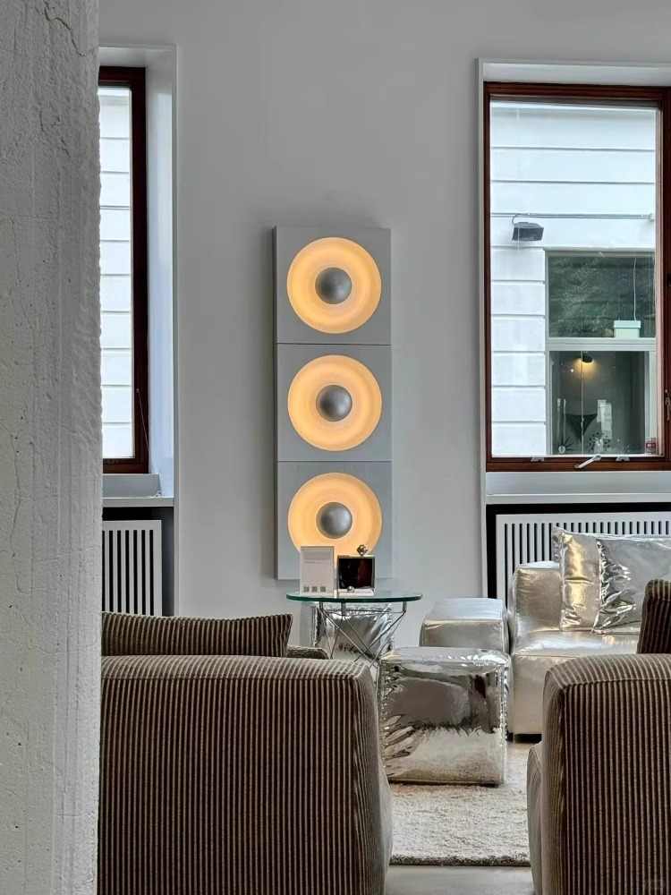 Spiegel Wall Light Collection, Bauhaus Mid-Century Modern Wall Sconce for Living Room Corridor, Aluminum LED Mirror Light