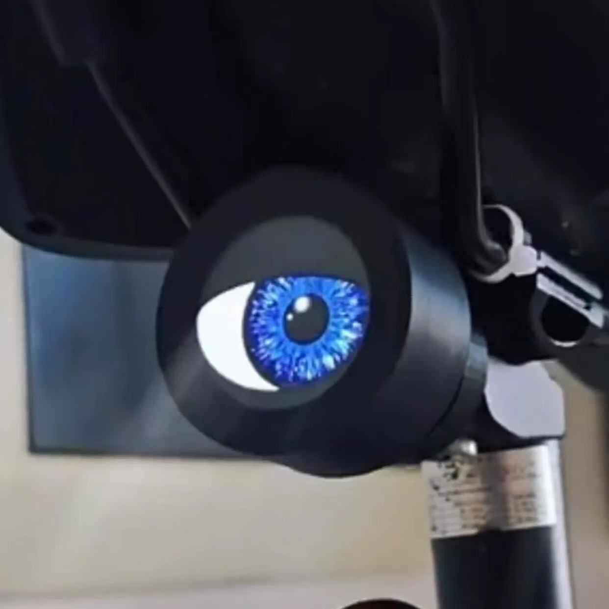 Demon Eye Dynamic LED Bicycle Rear Light, Dual-Eye USB Rechargeable Eye Tail Lamp, Multi-Mode Animated Night Safety Light for MTB, Road Bikes