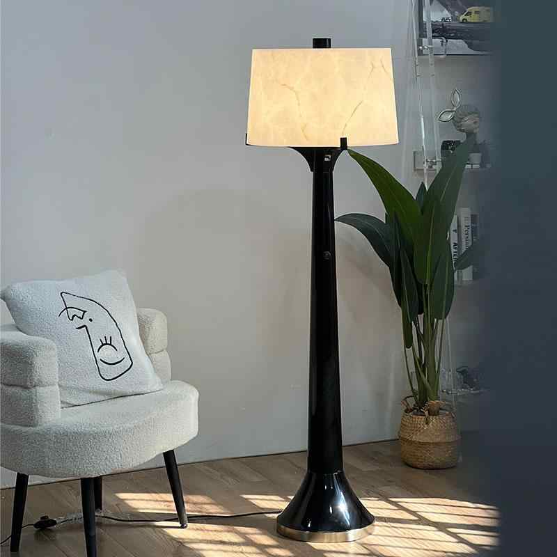Original Designer Natural Cloud Stone Floor Lamp, Minimalist Luxury for Living Room/Hotel/Bedroom/Showroom, Spanish Stone