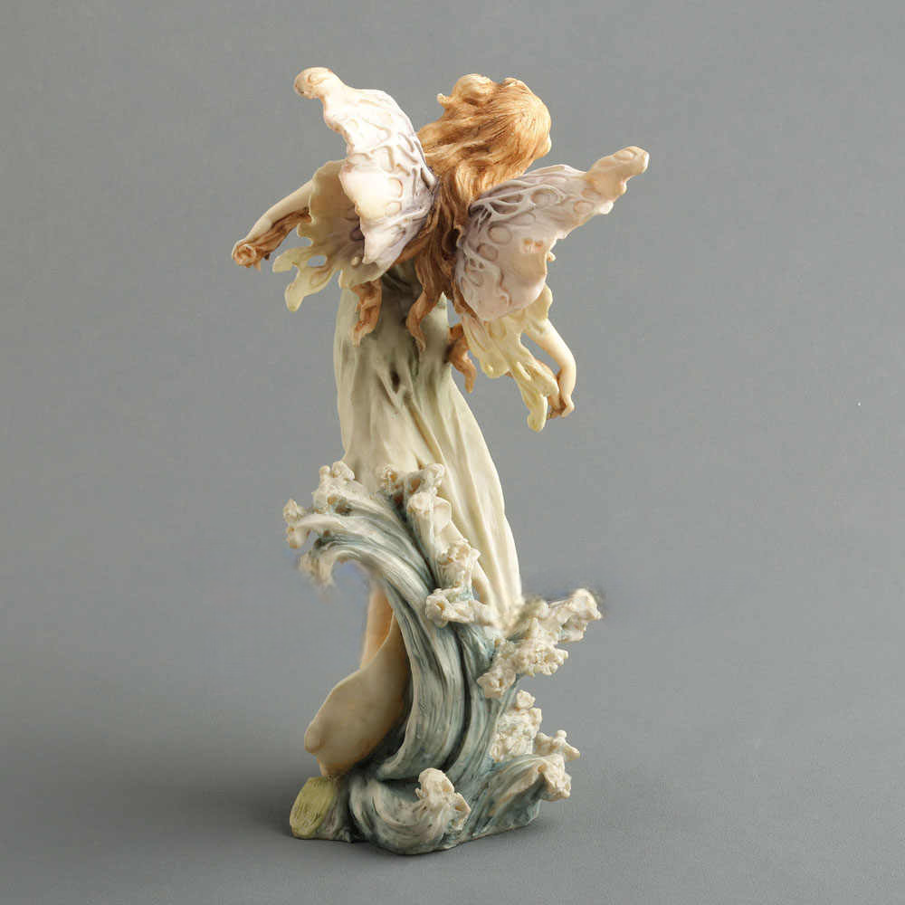 Fairy with Calla Lily Figurine – Elegant Home Decor Gift, Flower Spirit Sculpture, Creative Art