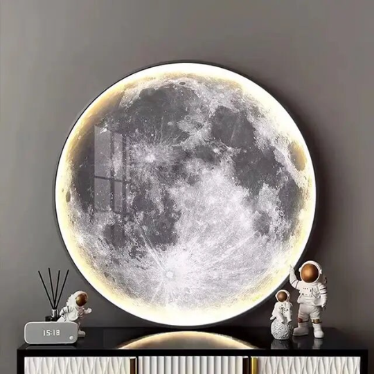 moon lamp 60 cm diameter 3d effect multi lighting with remote best size wall decor home furniture unique product home decor