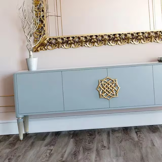 Modern french Cabinet TV cabinet Console Sideboard,Exquisite Birch Wood Cabinet premium birchwood Home Storage Cabinet living room furniture
