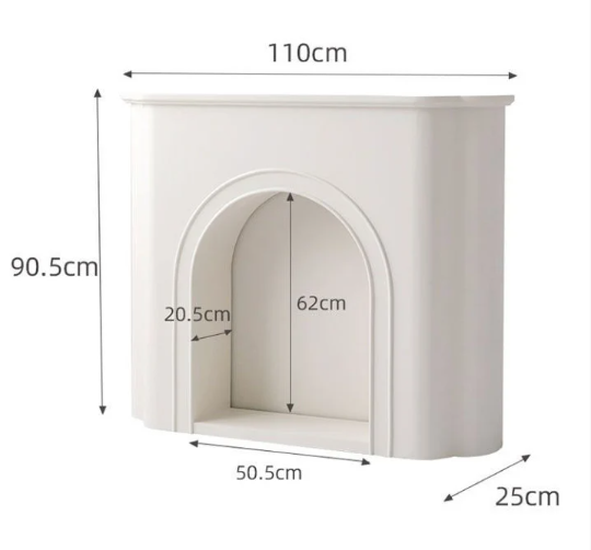 French Fireplace Decorative Cabinet luxury console table living room Simple Living Room Entrance Cabinet Bedroom Shelves