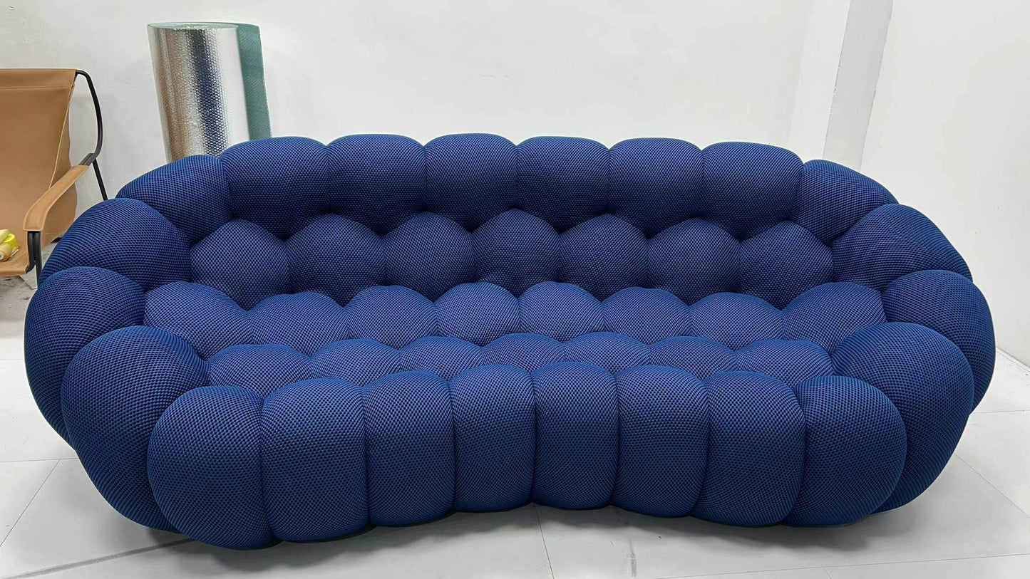 Italian 3 seater bubble sofa, luxury designer sofa couch