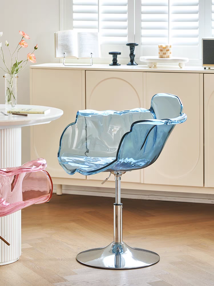 Polycarbonate Transparent Lounge Chair/ Luxury Bar stool durable (upto 150kg weight capacity)