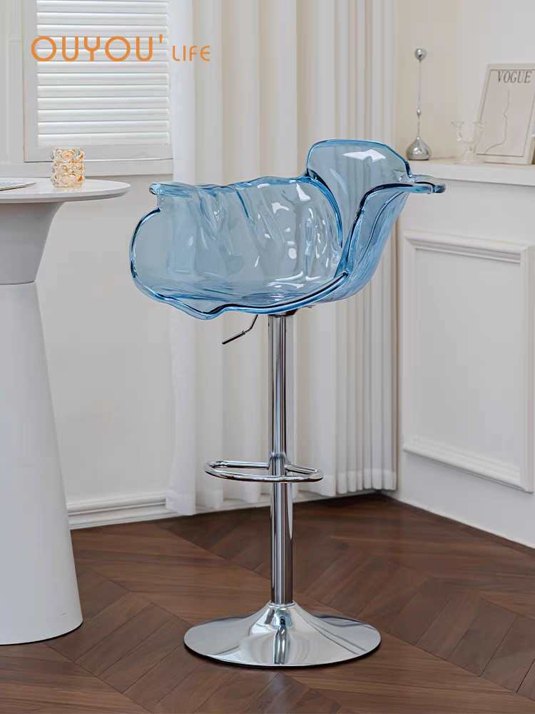 Polycarbonate Transparent Lounge Chair/ Luxury Bar stool durable (upto 150kg weight capacity)