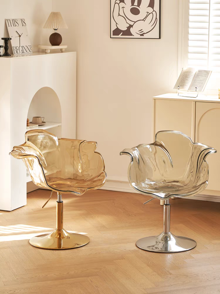 Polycarbonate Transparent Lounge Chair/ Luxury Bar stool durable (upto 150kg weight capacity)