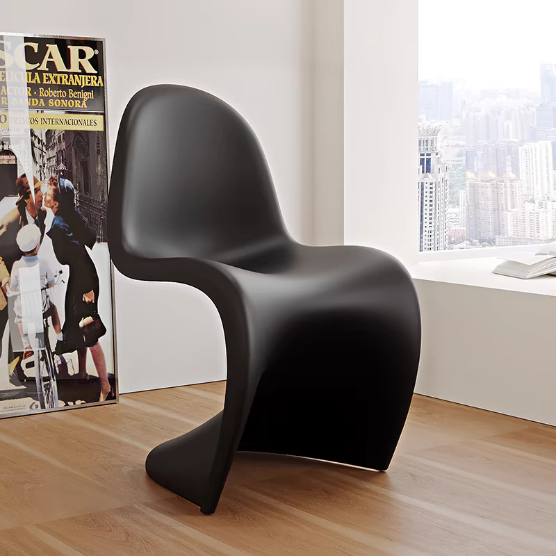 Accent chair set of 2 S-shaped luxurious design chair multipurpose Desk chair, dinning chair, Office chair, patio chair upto 200 kg load capacity