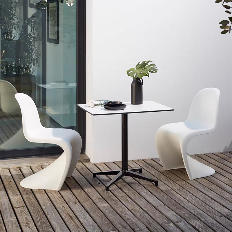 Accent chair set of 2 S-shaped luxurious design chair multipurpose Desk chair, dinning chair, Office chair, patio chair upto 200 kg load capacity