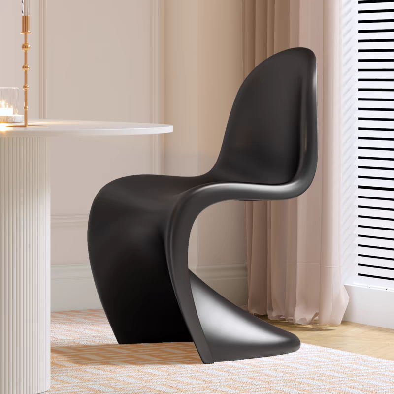 Accent chair set of 2 S-shaped luxurious design chair multipurpose Desk chair, dinning chair, Office chair, patio chair upto 200 kg load capacity