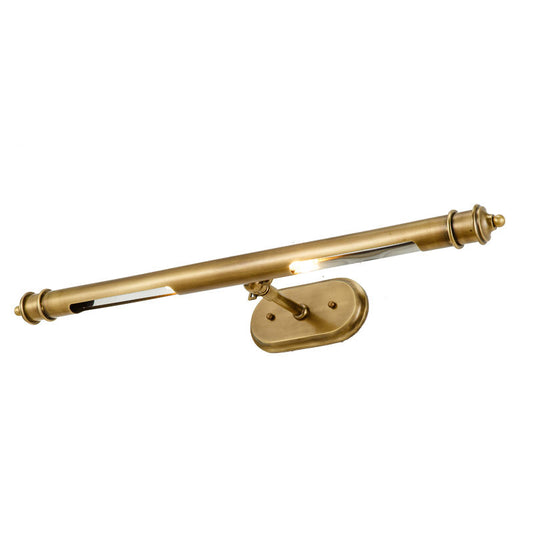 Copper LED Wall Light, Adjustable Picture and Mirror Spotlight Lamp for Bathroom, Gallery, and Indoor Wall Decoration