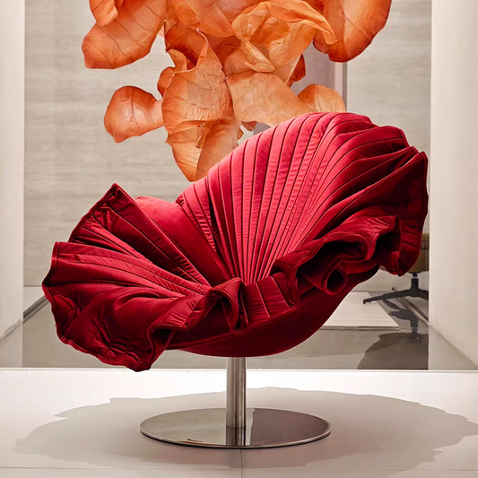 Custom Velvet Swivel Leisure Chair, Modern Living Room Lounge Reception Chair for Waiting Room or Office