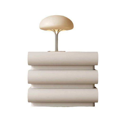 Modern Bedside Table, Luxury Round-Edge Nightstand with Two or Three Drawers, Smart Home Storage Furniture for Bedroom