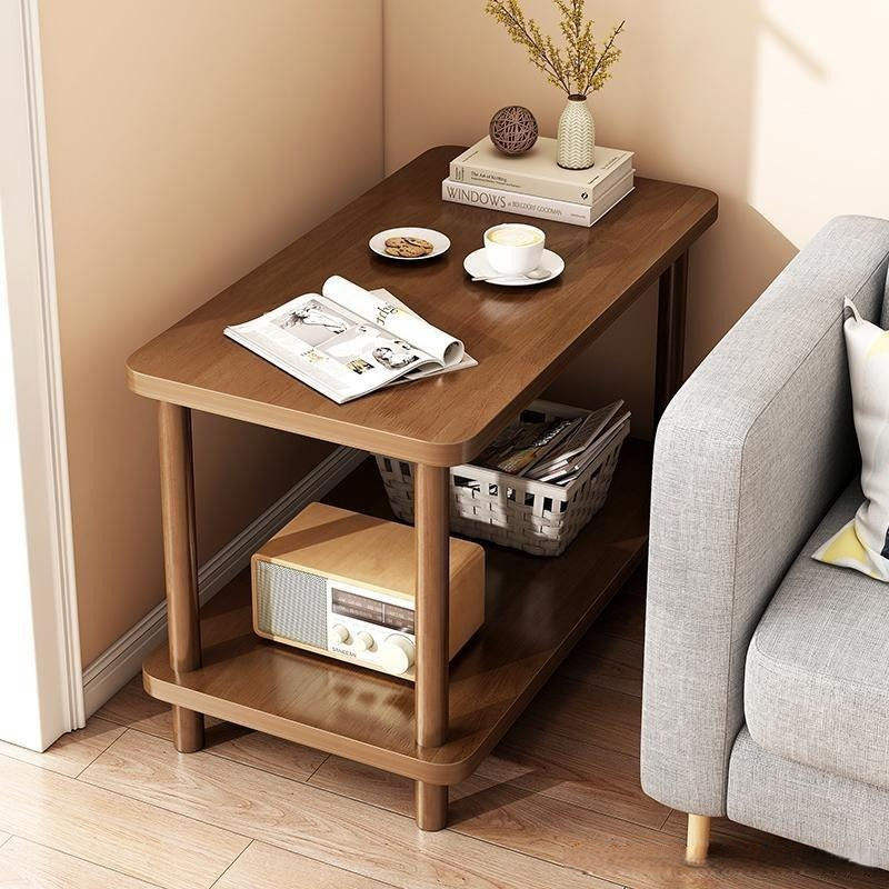 Modern Simple Bedside Table, Small Bedroom or Rental Room Dining Side Table, Narrow Storage Cabinet