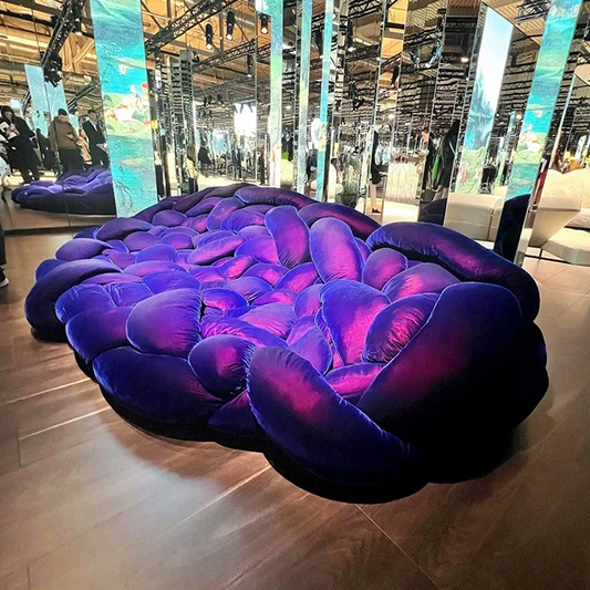 Italian handmade sofa luxurious couch