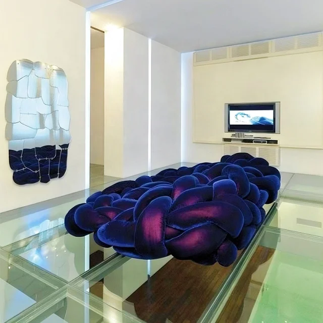 Italian handmade sofa luxurious couch