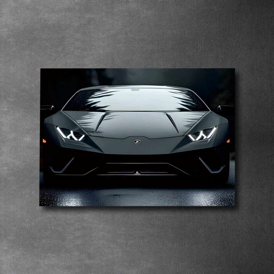 Monochrome LED Motorsport wall decor series
