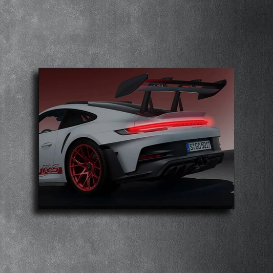 Monochrome LED Motorsport wall decor series
