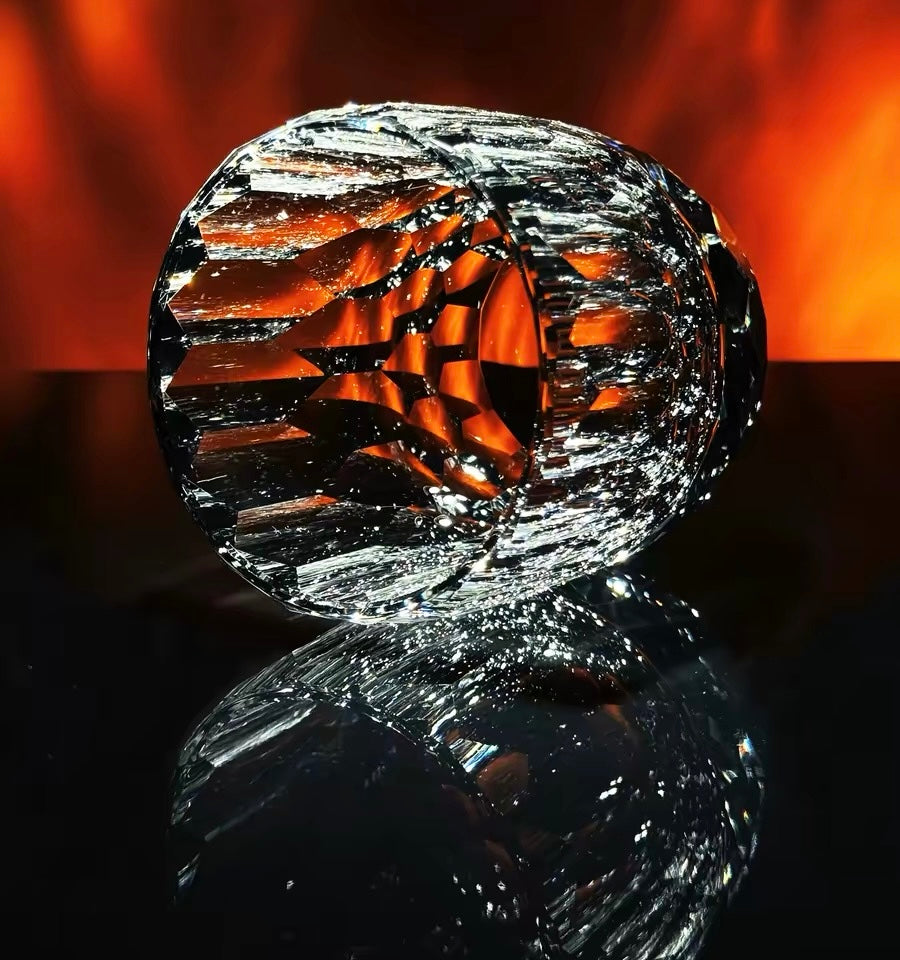 Galactic K9 Crystal Whiskey Glass