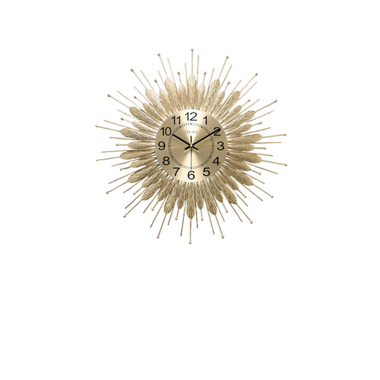 Modern Decorative Wall Clock for Living Room, Luxury Wall-Mounted Home Clock for Bedroom, Dining Room, Entryway or Office