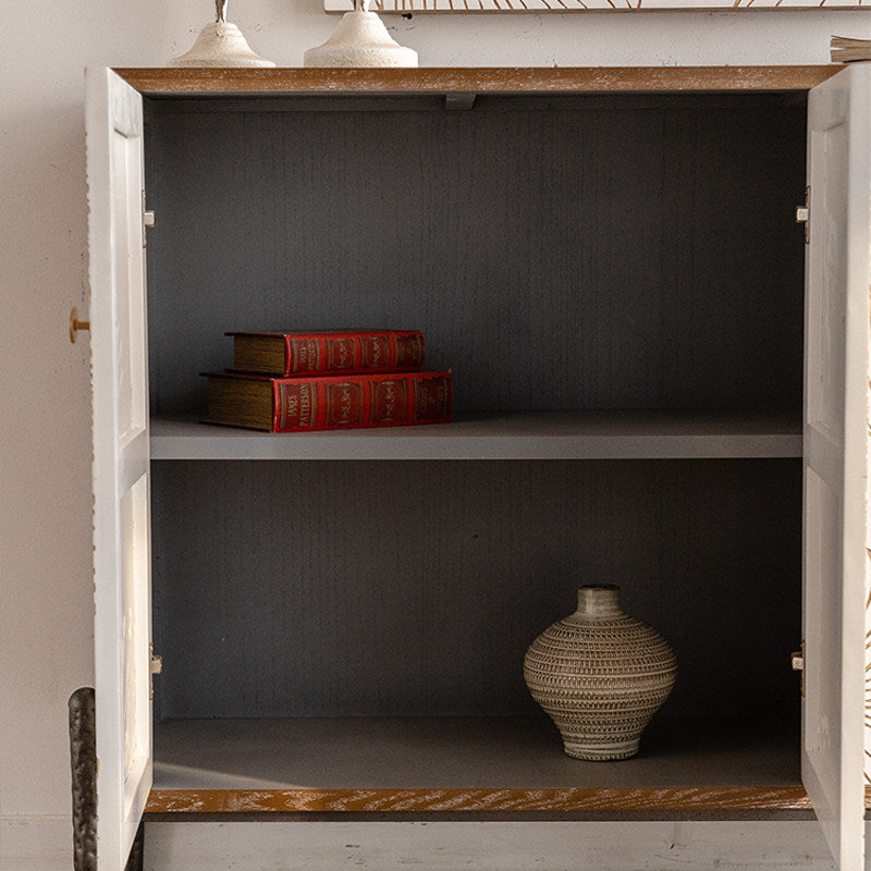 Botanical Entryway Cabinet, Ash Veneer Shoe Storage Cabinet, Vintage Leaf Pattern Sideboard, Wabi Sabi Hallway Cabinet, Living Room Credenza and Dining Room Buffet