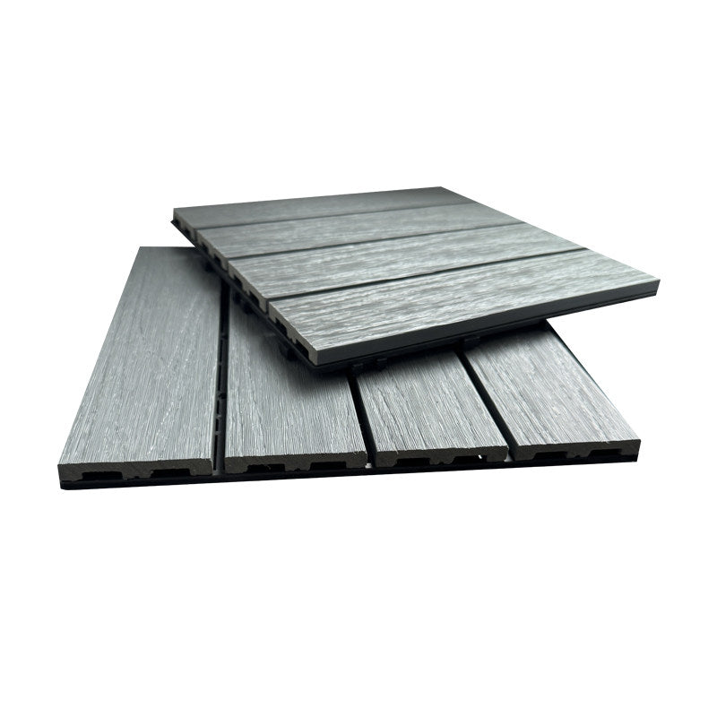Interlocking Waterproof Shower Floor Tiles Non Slip Bathroom Deck Tiles Modular Drainage Flooring Mat for Wet Area Sauna Balcony Pool Spa 12 x 12 Inch