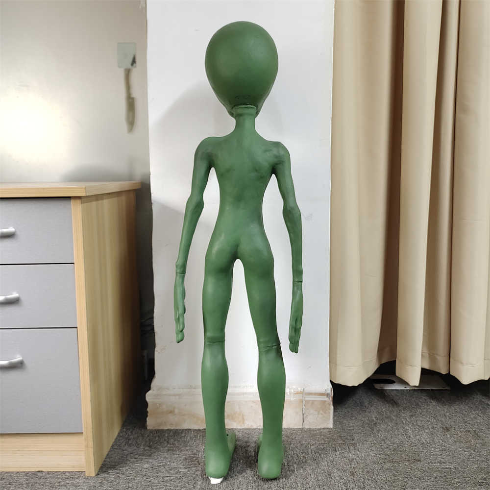 Realistic Alien Model – UFO Extraterrestrial Prop, Space Theme Display & Movie Set Decoration