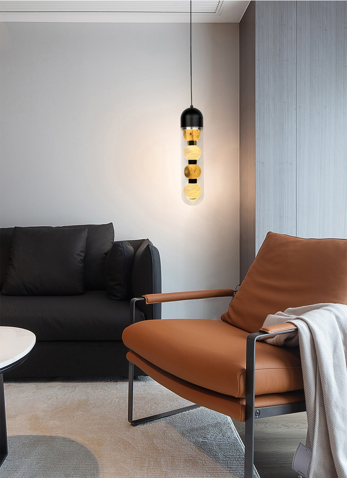 Modern Marble Pendant Light, 4-Head Cloud Stone Glass Hanging Lamp, Minimalist Kitchen Island, Dining Room, Bedroom Lighting Fixture