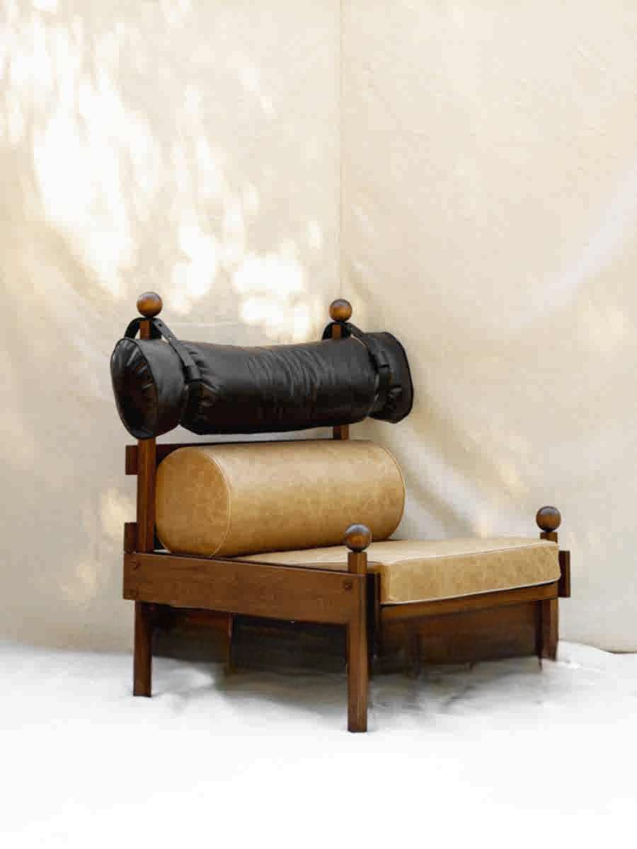 Vintage Tiger Chair, Designer Leisure Accent Lounge Chair, Creative Retro Single Sofa for Living Room or Bedroom