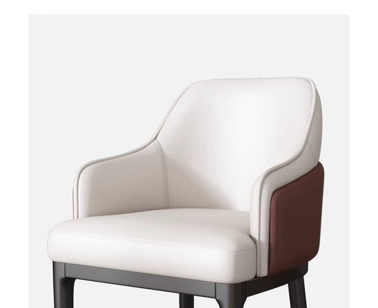 Modern Italian Luxury Dining Chair for Home, Restaurant & Reception – Upholstered High-Back Armchair
