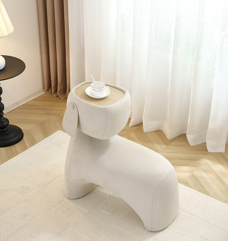 Puppy Dog Designer Lounge Chair, Creative Animal-Shaped Seating for Children's Room, Instagram-Worthy Cartoon Pet Furniture Stool