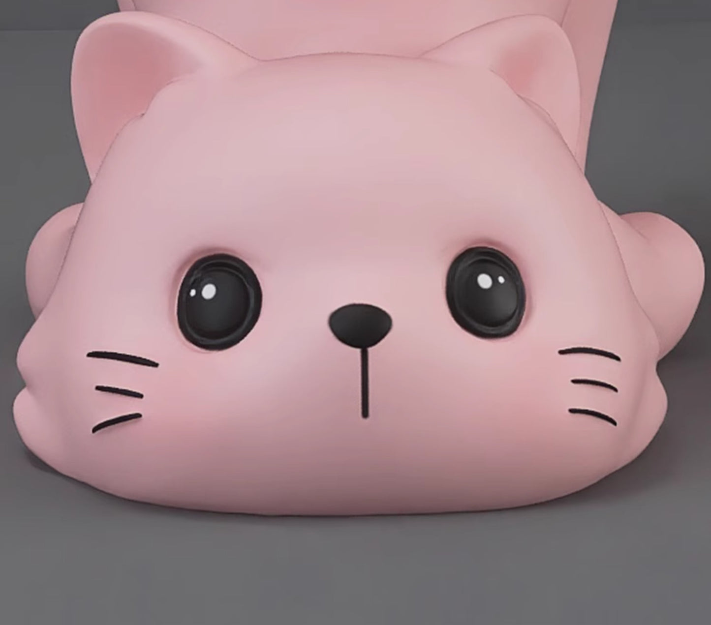 Cream Style Pink Cat Tray Decoration, Entryway Key Holder and Organizer, Cute Resin Home Decor for Living Room, Coffee Table, Shoe Cabinet, Housewarming Gift