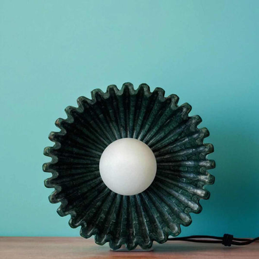 Modern Luxury Ceramic Sculpted Wall Sconce, Artistic Decorative Bedside and Accent Light, Yellow, Designer Living Room or Bedroom Lighting