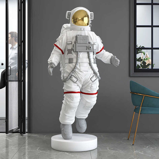 Large Luxury Astronaut Floor Figurine – Modern Living Room, Foyer, TV Cabinet, Office Decor