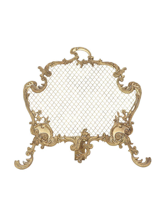 Jewelry Organizer Stand, Vintage Gold Metal Necklace Display Holder, Ornate Countertop Earring Rack for Bedroom, Boutique, Market, Commercial & Home Use