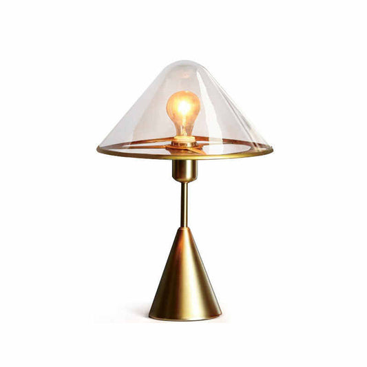 Creative Artistic Bedside Table Lamp, Designer Modern Luxury Ambient Light for Bedroom & Home Décor